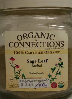 Sage Leaf - Rubbed